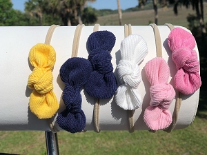 Small Knot Bow head wraps 
