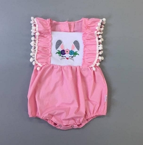 Pink Bunny Romper