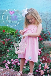 Light Pink Bow Dress