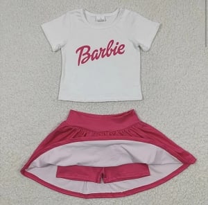 Pinky Skirt Set