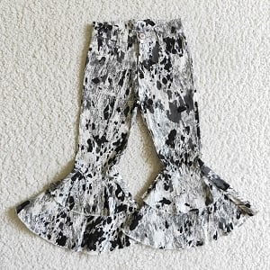 Oil Field Double Ruffle Jeans 